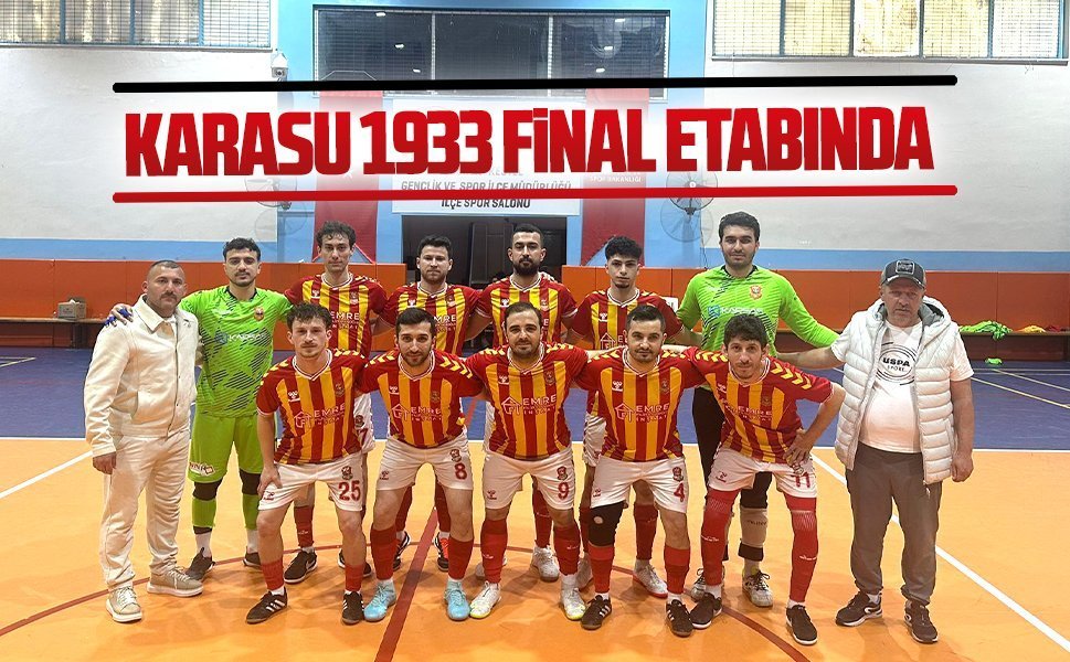 Karasu 1933 final etabında