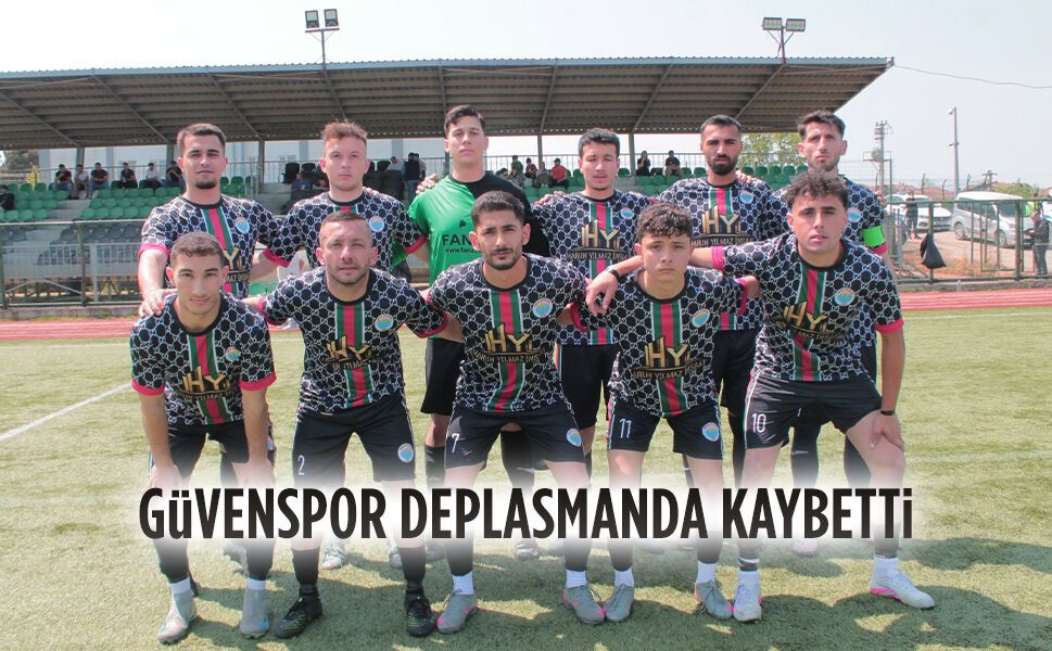 Güvenspor deplasmanda kaybetti