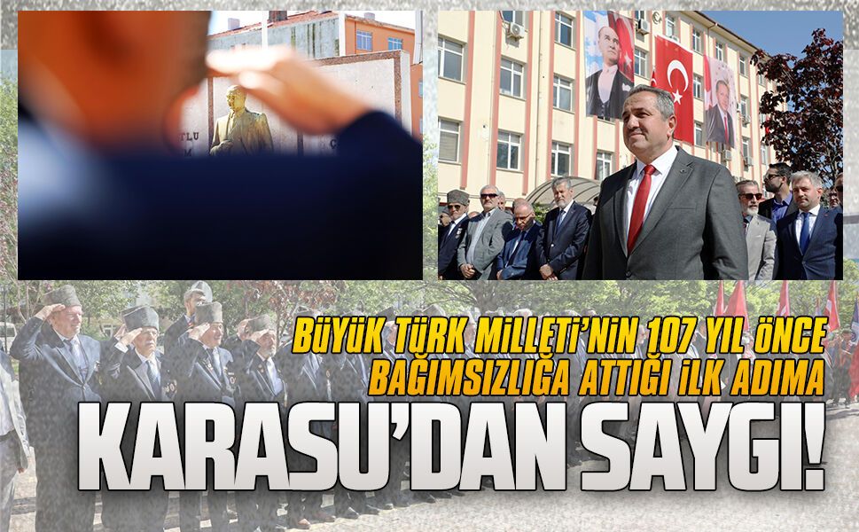 19 Mayıs kutlamaları Karasu’da çelenk töreniyle başladı