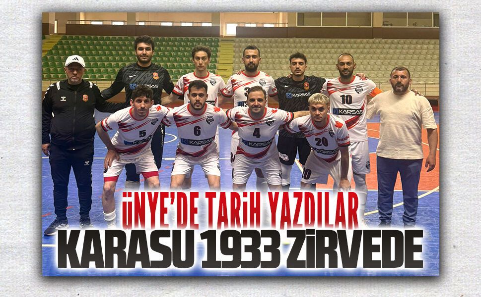 Karasu 1933 Ünye’de tarih yazdı