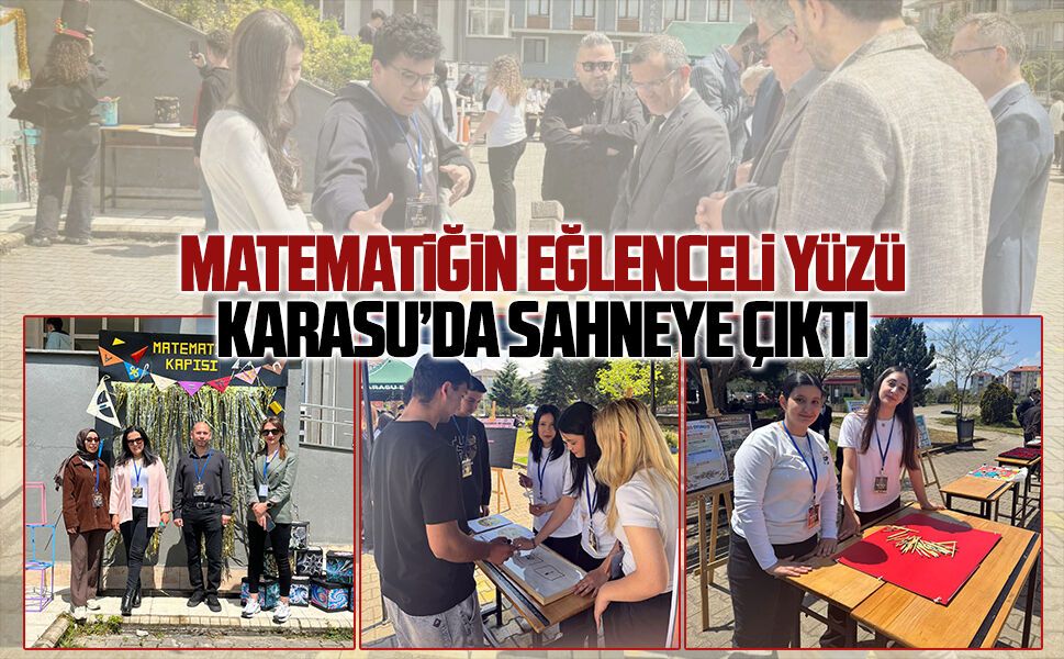 Atatürk Anadolu Lisesi’nde formüllerin dışına çıkan matematik şenliği