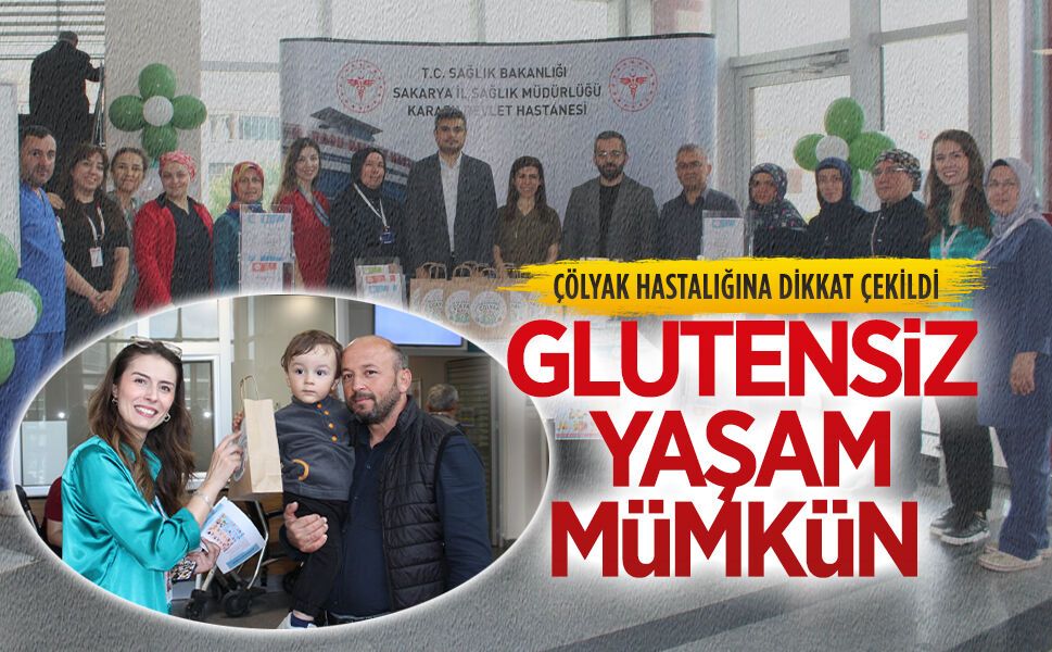 Karasu Devlet Hastanesi’nden çölyak için örnek etkinlik