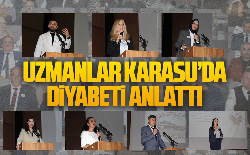 Karasu Devlet Hastanesi tarafından diyabet okulu eğitimi düzenlendi