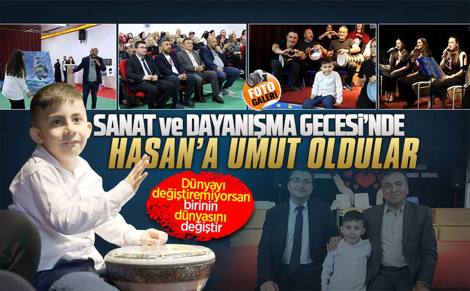 Özel Özşen Koleji’nden DMD hastası Hasan için bağış gecesi
