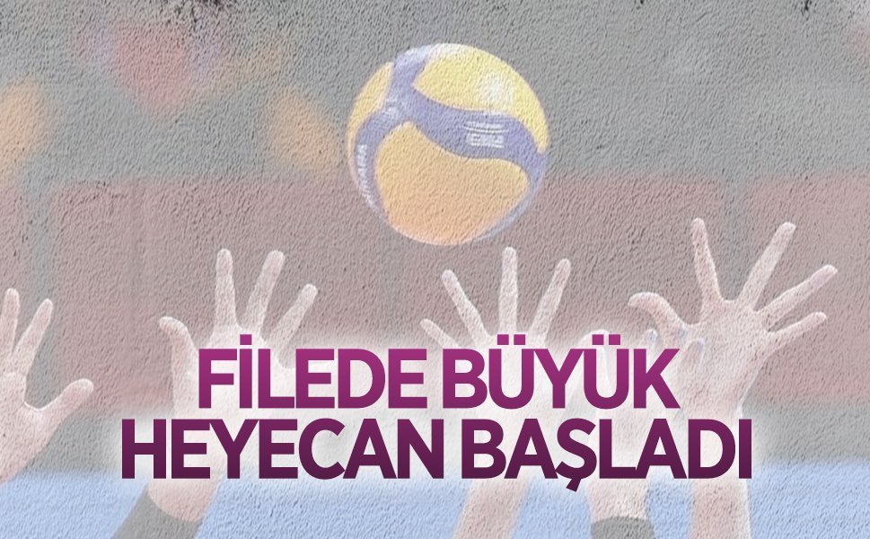 Karasu’da filede büyük heyecan başladı