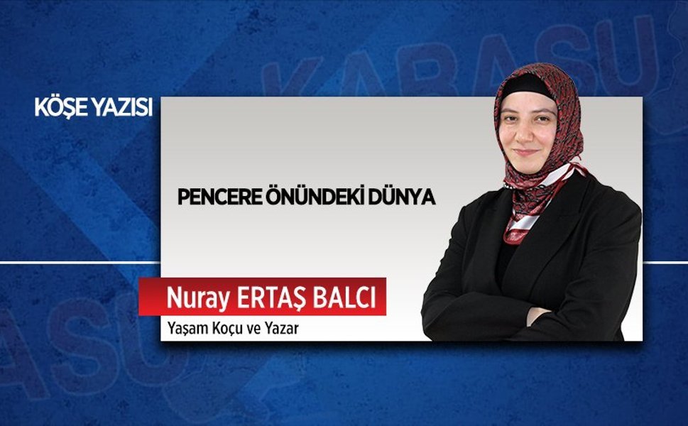 Pencere önündeki dünya