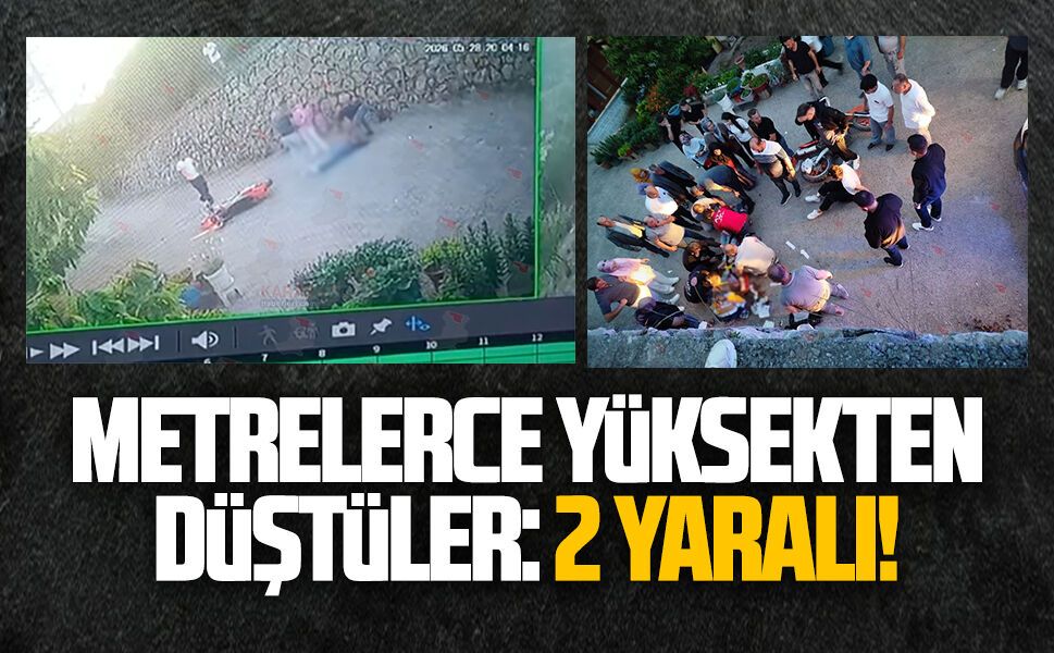 Ortaköy Mahallesi’nde korkutan kaza: 2 yaralı!