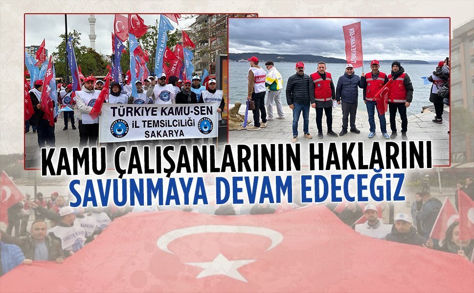 Türk Eğitim-Sen Karasu’dan Çanakkale’de güçlü 1 Mayıs mesajı