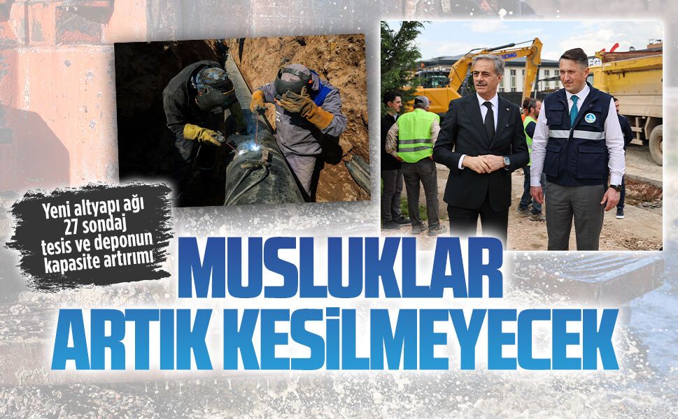 Büyükşehir’den Kuzey'e 75 milyonluk su güvencesi
