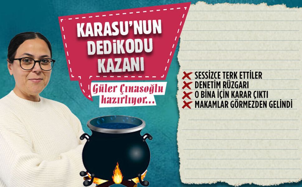 Karasu’nun dedikodu kazanı