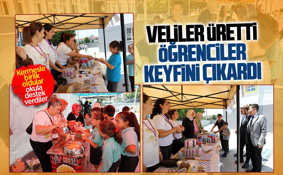 Fatih Sultan Mehmet İlkokulu’nda kermes bereketi