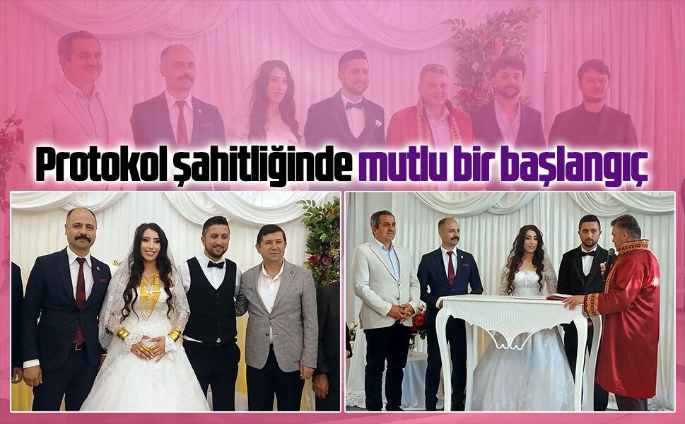 Hacire ve Hüseyin evliler kervanına katıldı