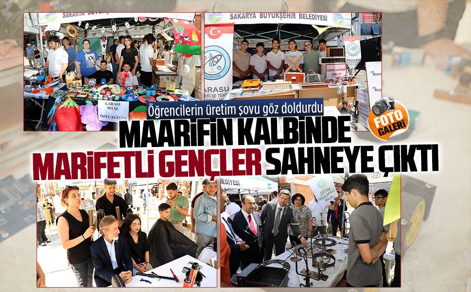 Karasu’da eğitim ve meslek sergisi yoğun ilgi gördü