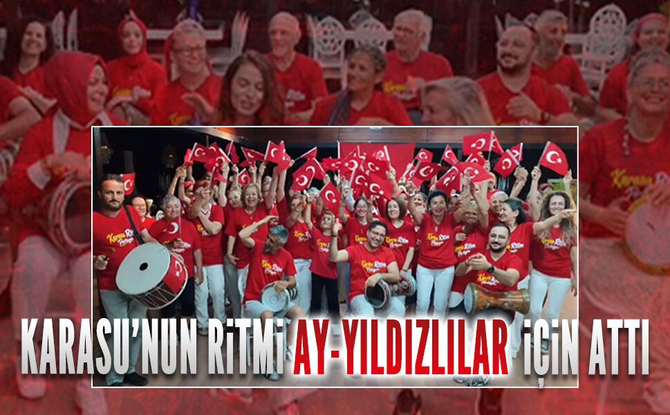 Karasu Ritim Perküsyon’dan, A Milli Takım’a destek