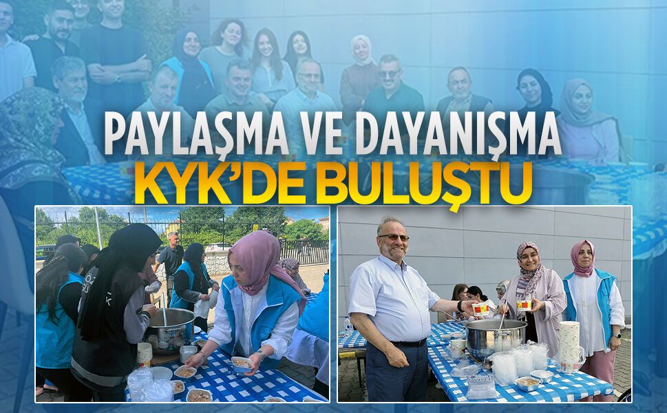 KYK öğrencileri aşure bereketinde buluştu