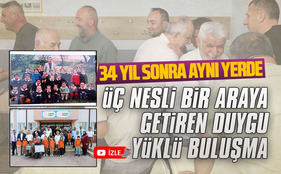 Karasu’da üç nesli bir araya getiren duygu yükü buluşma