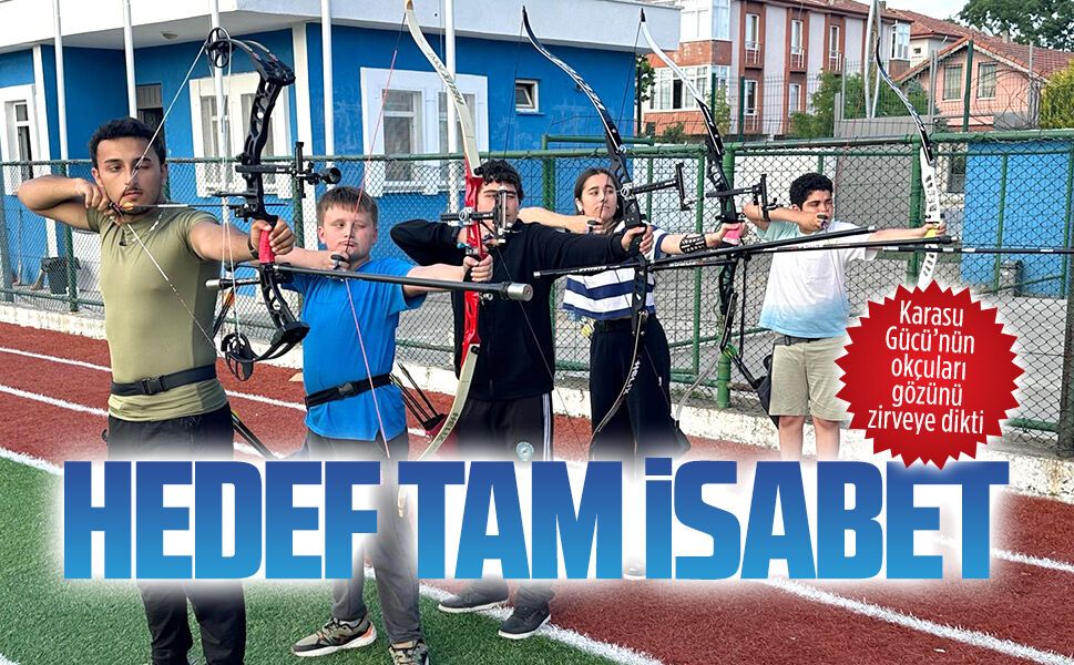 Karasu Gücü’nün okçuları gözünü zirveye dikti