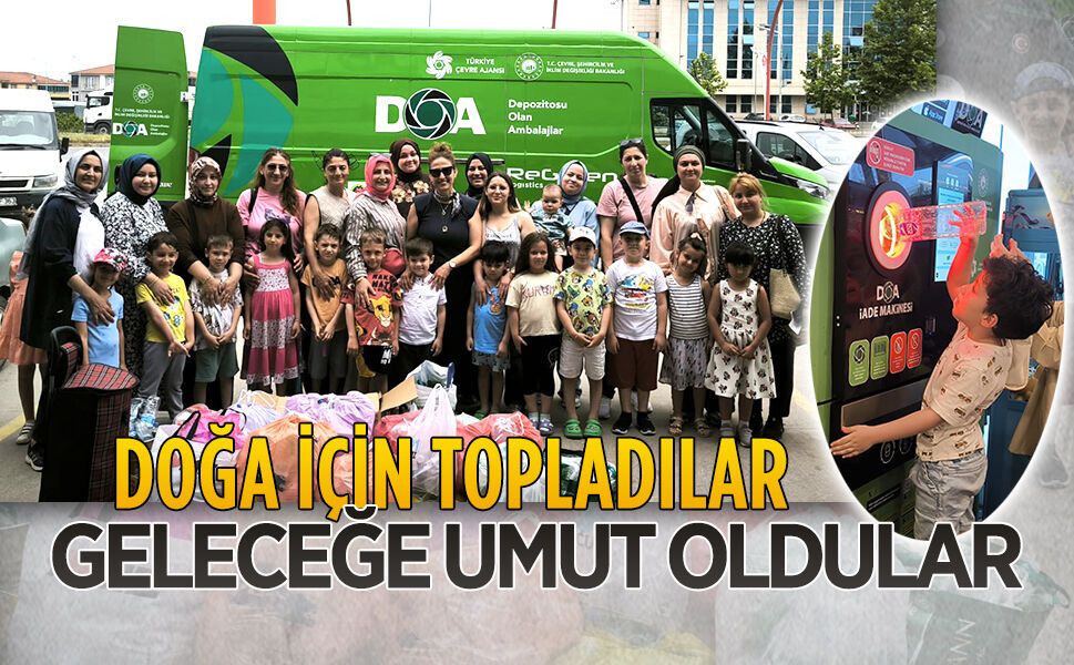 Çalışkan Arılar’dan çevreye örnek davranış