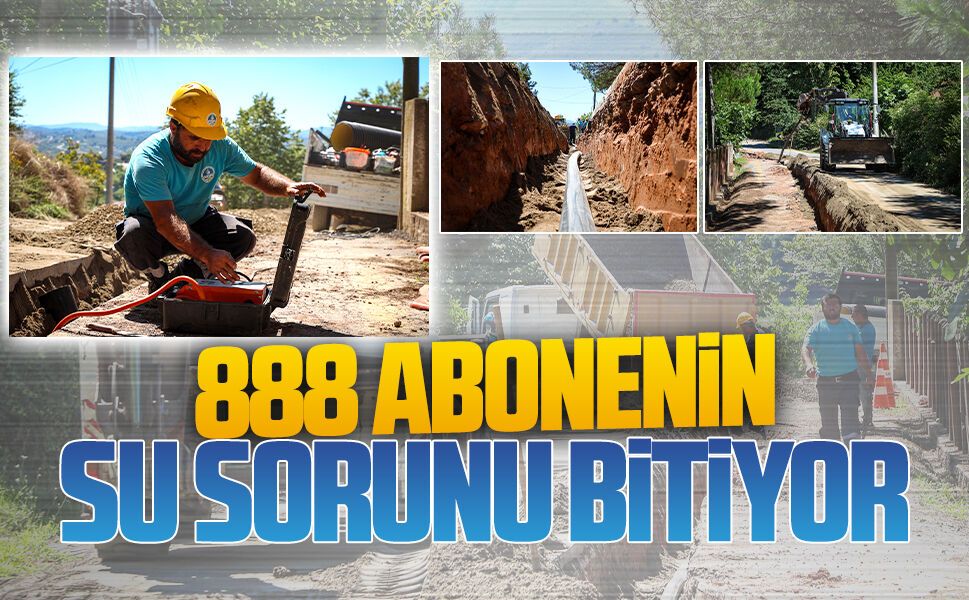 Büyükşehir’den Karasu’daki üç mahalleye sağlıklı ve kesintisiz içme suyu