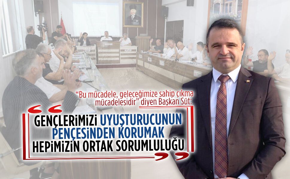 CHP İlçe Başkanı Aykut Süt’ten bağımlılıkla mücadele komisyonu açıklaması