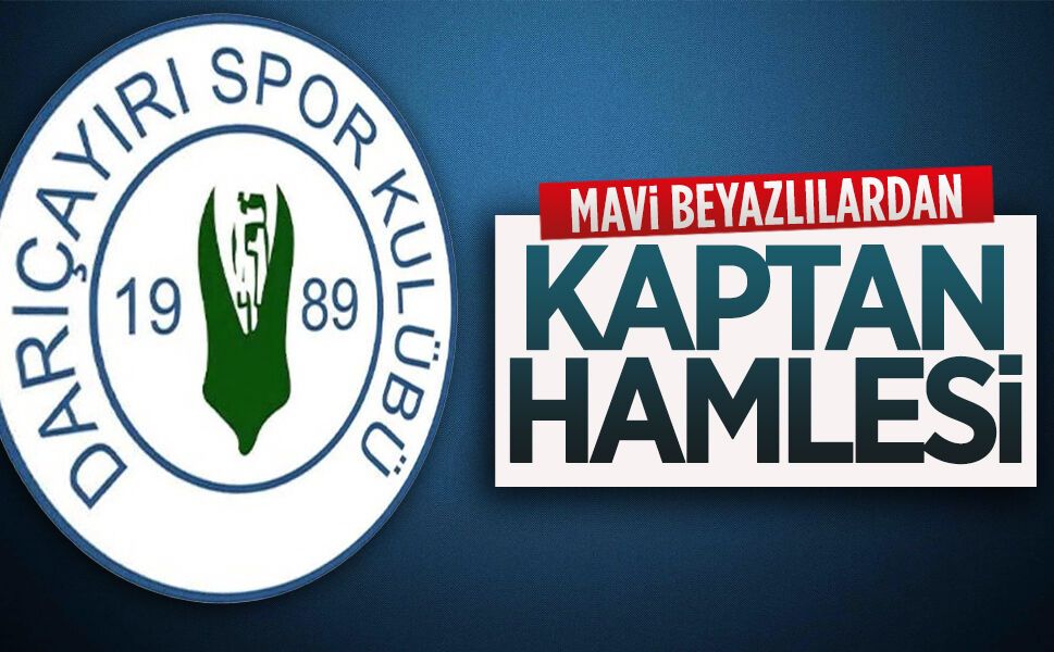 Darıçayırıspor'dan kaptan hamlesi