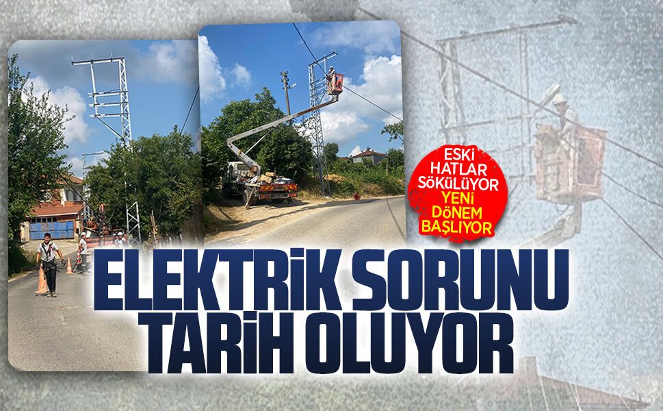 Gölköprü’de enerji hatları yenileniyor