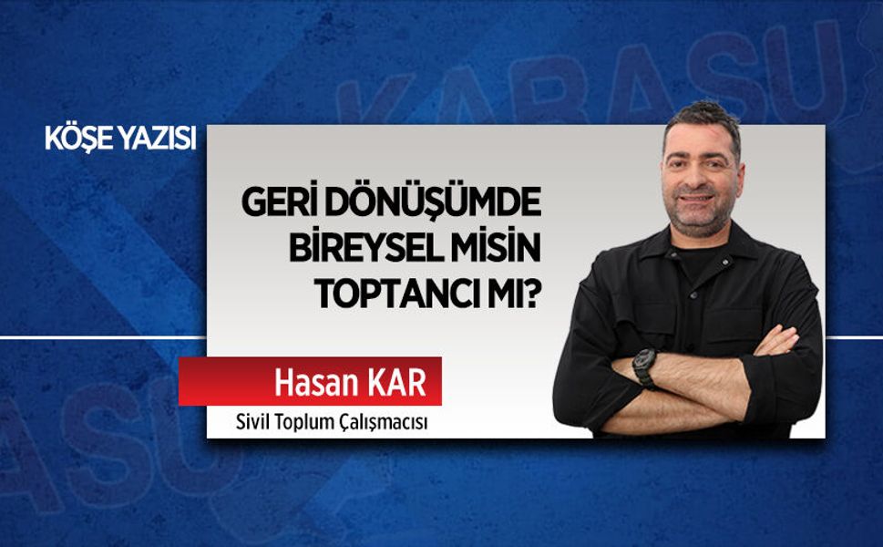 Geri dönüşümde bireysel misin, toptancı mı?