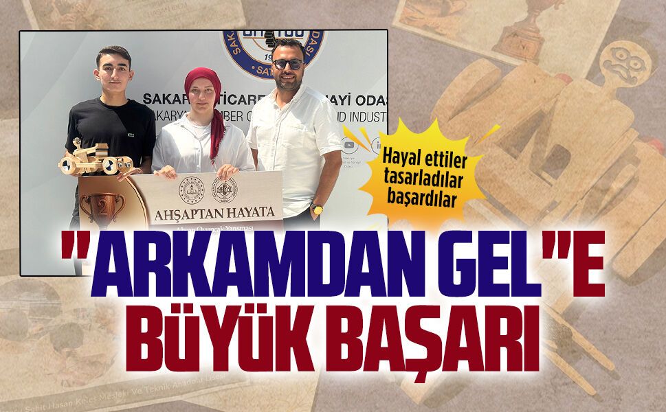Karasulu öğrenciler Ahşap Oyuncak Yarışması’nda Sakarya ikincisi oldu