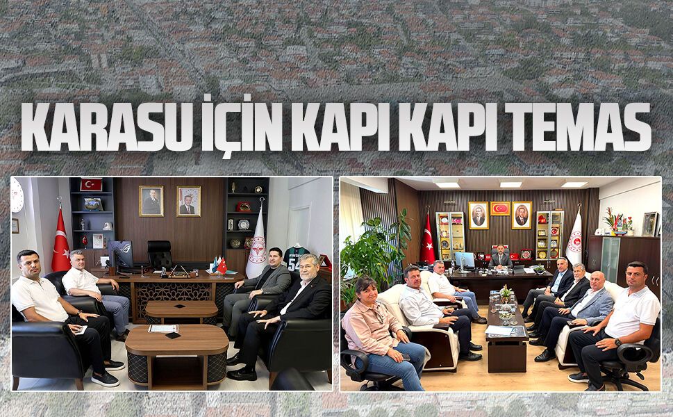 Başkan İshak Sarı’dan iki önemli kuruma ziyaret