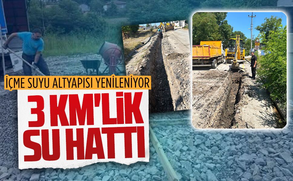 Karapınar'da içme suyu altyapısı güçleniyor