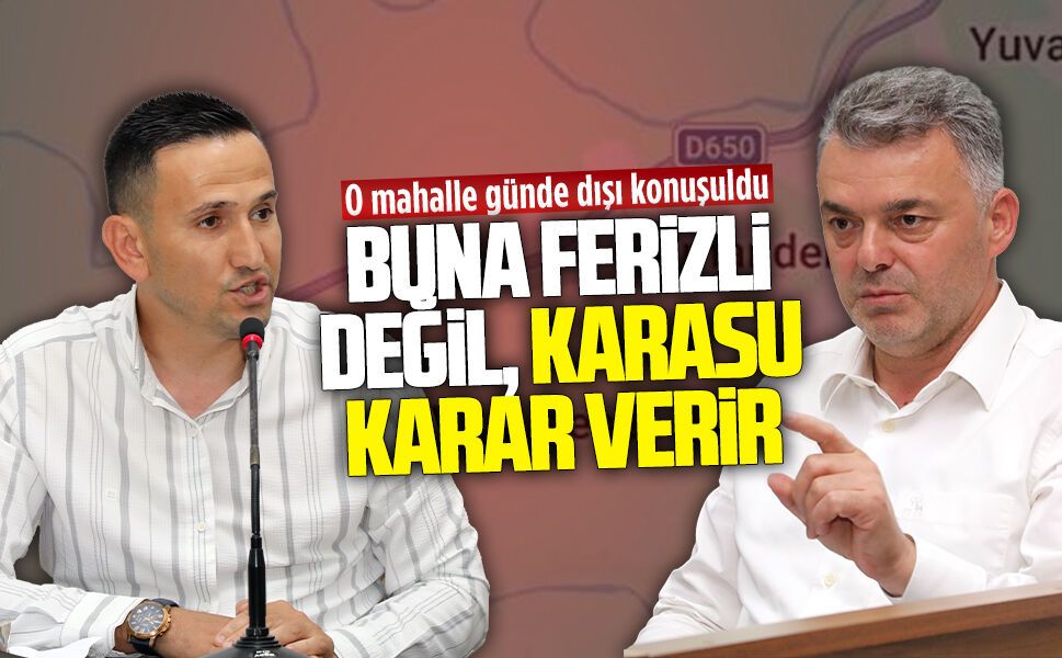 Hakkı İskender, Başkan Sarı’ya Kurumeşe Mahallesi’ni sordu