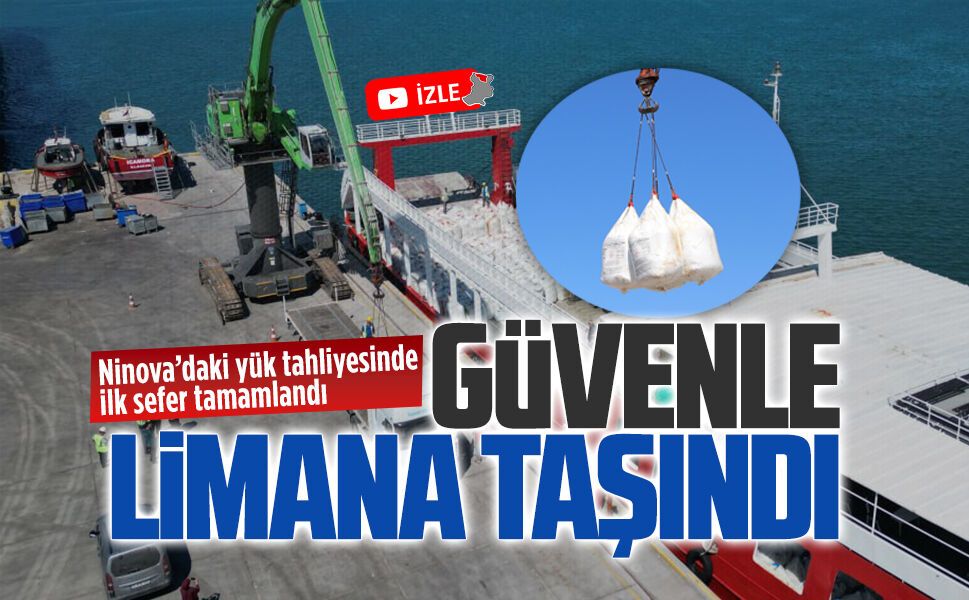Ninova’daki yük tahliyesinde ilk sefer tamamlandı
