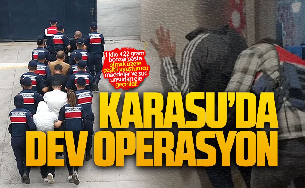 Karasu’da zehir tacirlerine büyük darbe