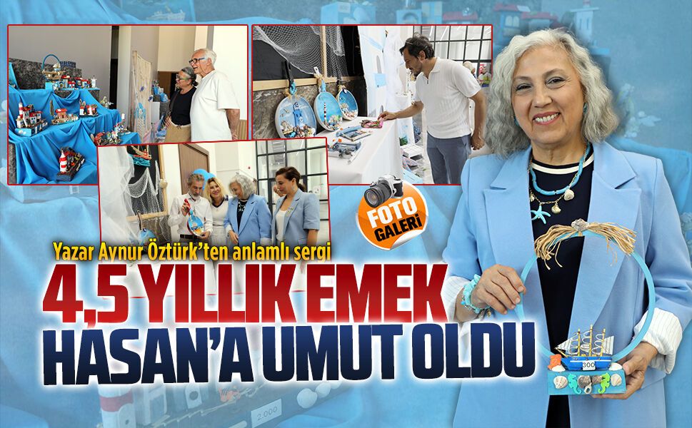Yazar Öztürk’ün dört buçuk yıllık emeği Hasan’a umut oldu