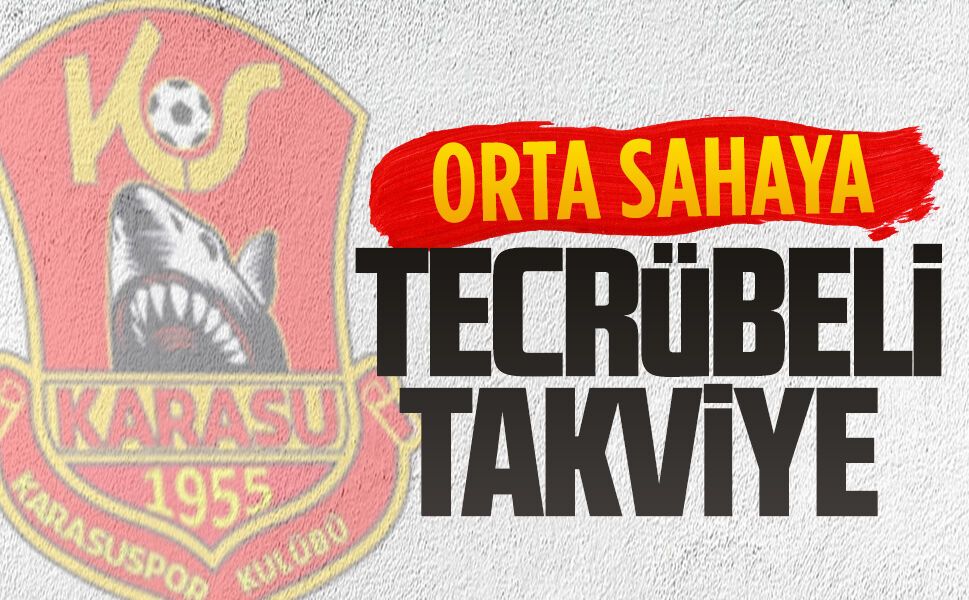 Karasuspor’dan orta sahaya tecrübeli takviye