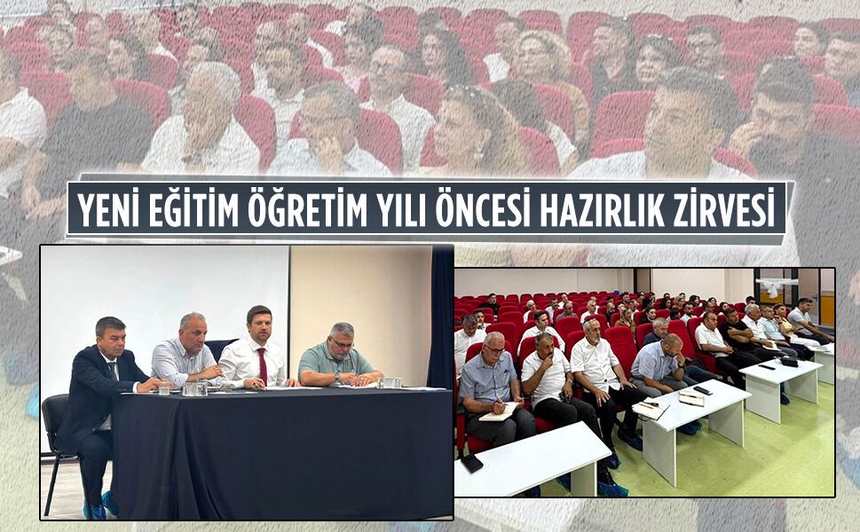 Karasu’da eğitim-öğretim yılı hazırlıkları müdürler kurulu toplantısında değerlendirildi