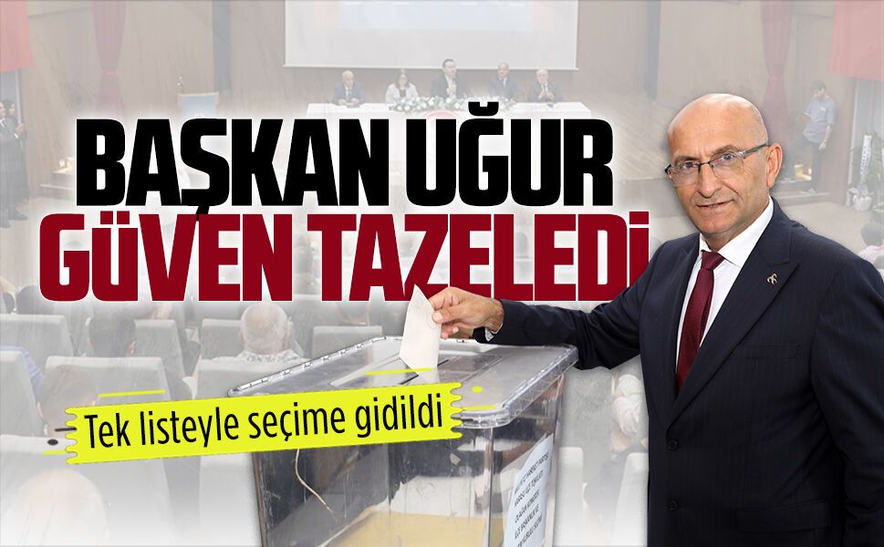 MHP Karasu İlçe Başkanı Hamza Uğur yeniden başkan seçildi