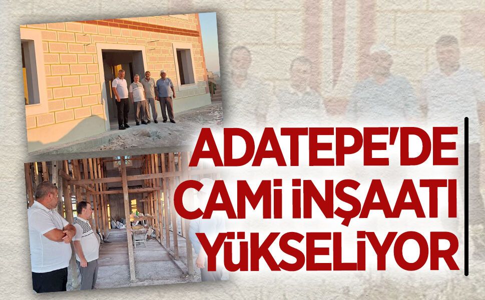 Adatepe Türkköy Camii ibadete hazırlanıyor