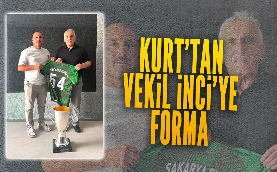 Genel Kaptan Kurt, Ali İnci’ye forma hediye etti