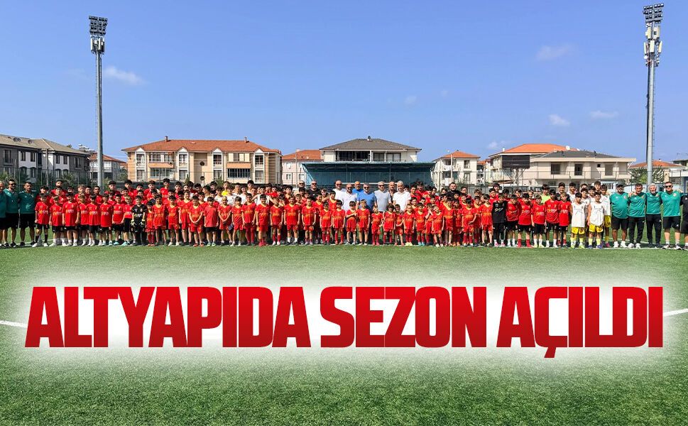 Karasuspor’da altyapı sezonu açıldı