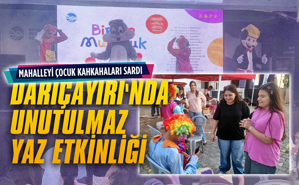 “Bir Tır Mutluluk” Darıçayırı'nı şenlendirdi