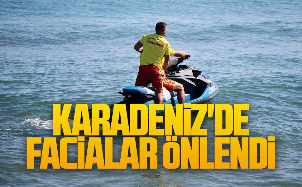 Cankurtaranlardan temmuz ayı bilançosu: 141 can kurtarıldı
