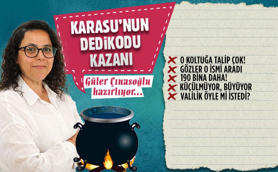 Karasu’nun dedikodu kazanı