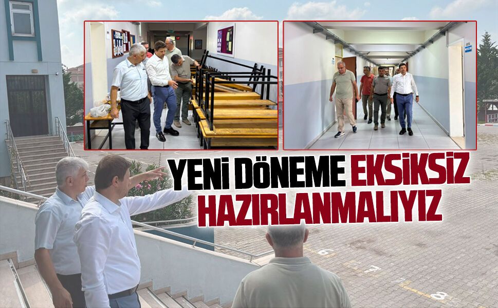TOKİ Demokrasi İlk ve Ortaokulu'na yeni dönem öncesi yakın takip