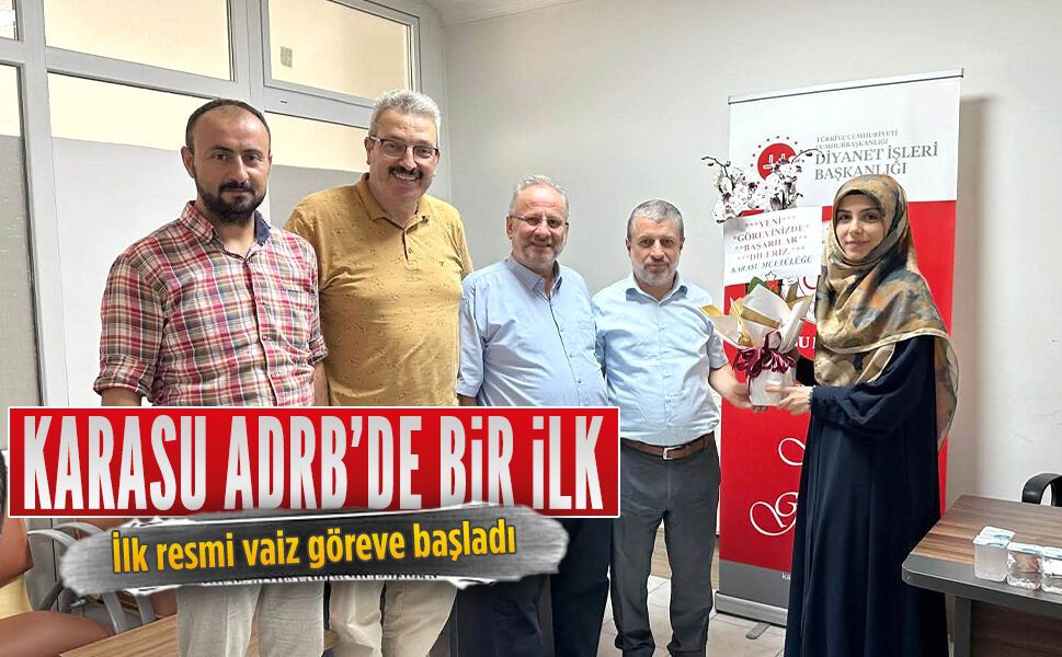 Karasu Müftülüğü’nde yeni görevlendirme