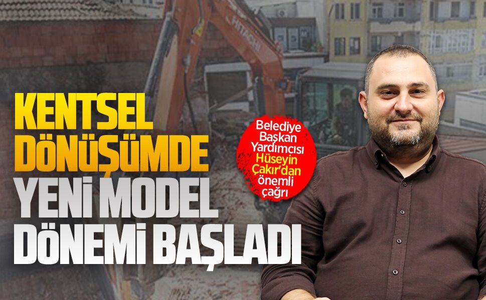 Karasu'da kentsel dönüşümde yeni model başladı