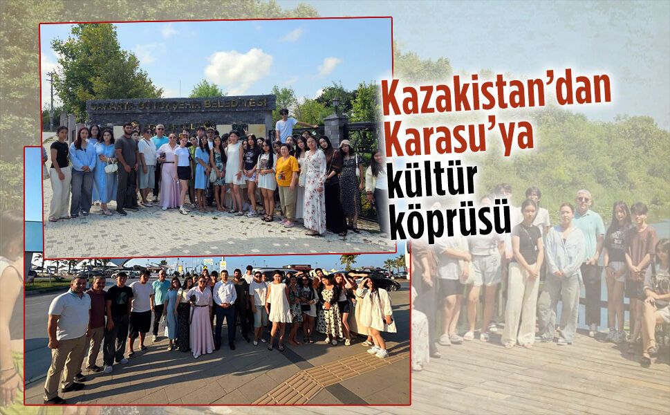 Kazakistanlı öğrenciler Karasu’da misafir edildi