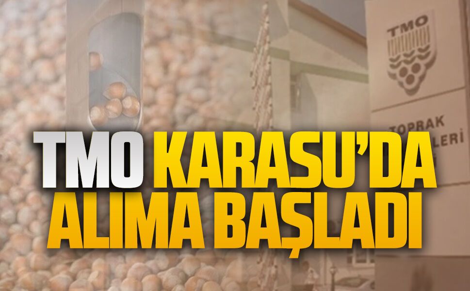 TMO Karasu’da alıma başladı