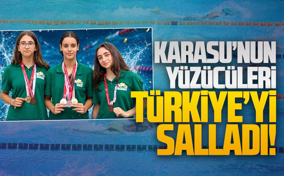 Karasulu yüzücüler Elazığ’da Türkiye finaline damga vurdu