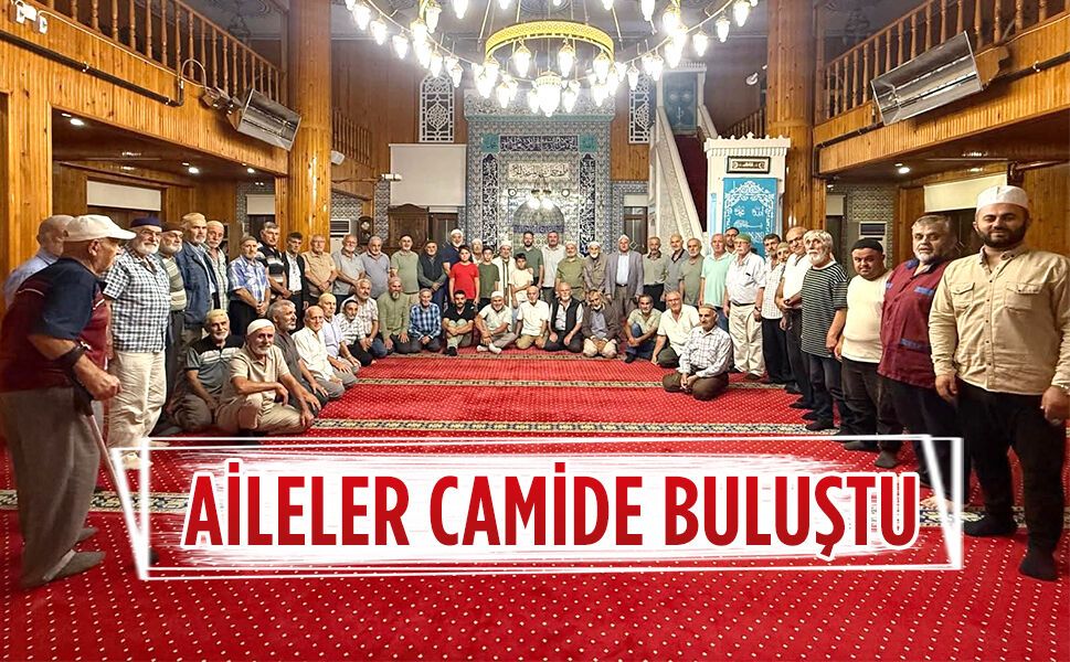 Kuyumculu Mahallesi Camii’nde ailece camide buluşuyoruz programı düzenlendi